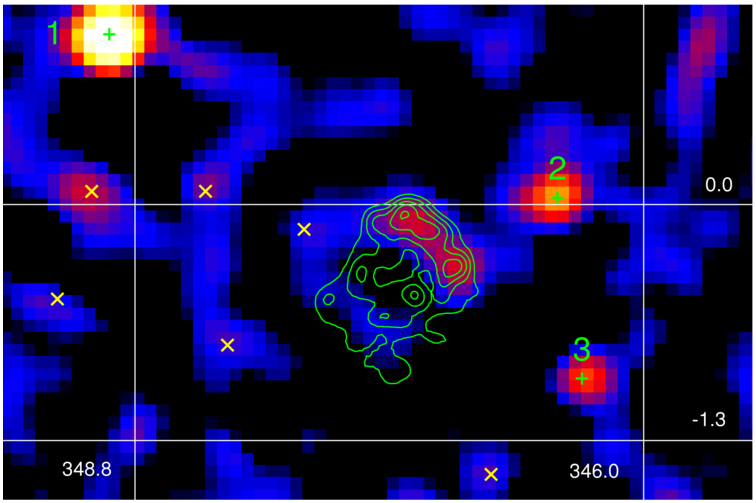 Expanding shell of supernova remnant RXJ1713