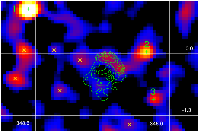 Expanding shell of supernova remnant RXJ1713
