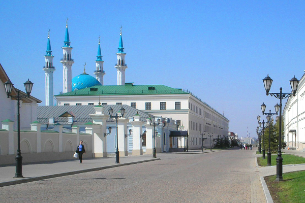 Inside the Kazan Kremlin