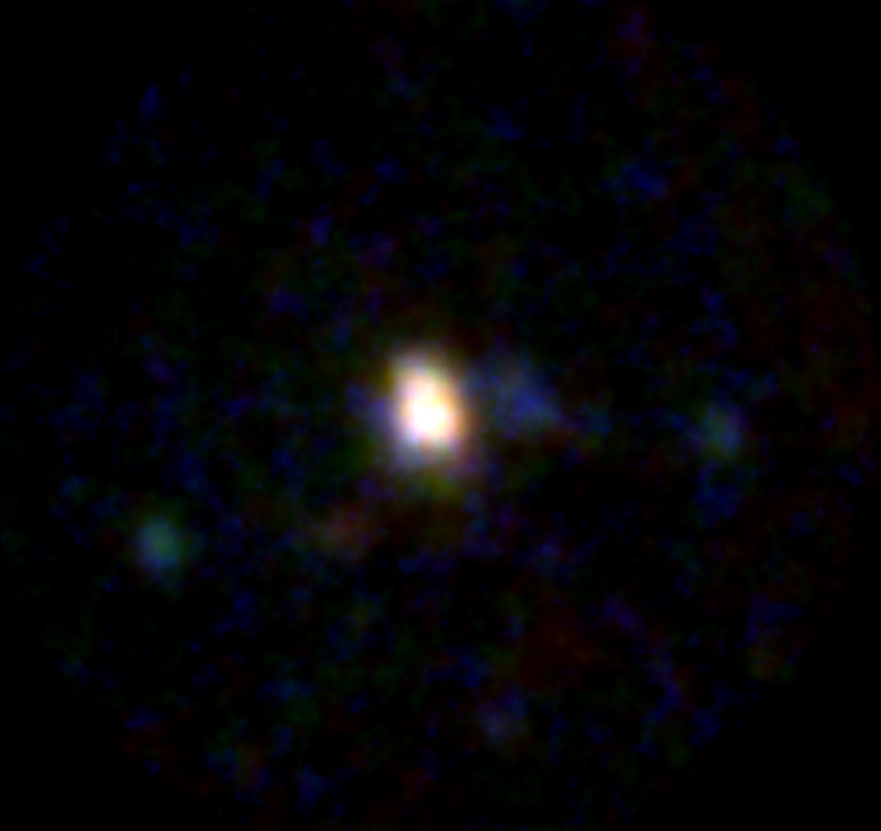 Изображение компактного молодого звёздного скопления Вестерлунд 2 в нашей Галактике. Автор изображения: И. Ю. Лапшов